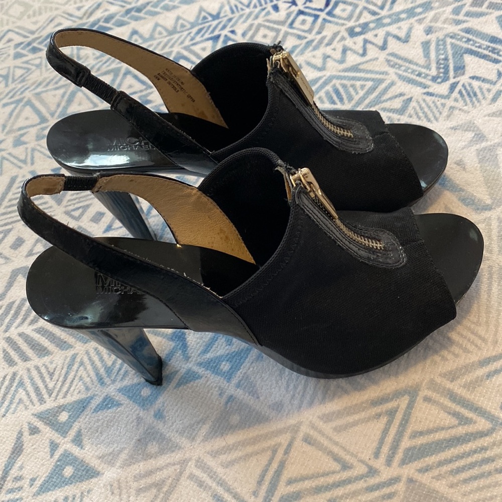 Michael Kors Zip-Up Heels - Picture 6 of 7